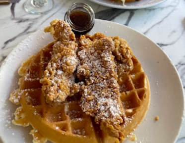 Ristorante Fiore signature dishes Chicken and Waffles
Steak and Eggs
B.E.L.T.